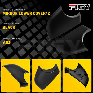 Cubierta Inferior del Soporte del Espejo Retrovisor Izquierdo y Derecho FIGY para Tesla Model Y <span class=keywords><strong>EAG</strong></span> 2020-2023 1495633 - Product Image 6
