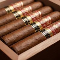 Étiquettes et anneaux pour cigares en feuille d'or gaufrée de haute qualité, autocollants en vinyle écologiques avec options de taille personnalisées