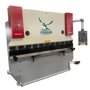 First rank quality hydraulic press brake machine DA66T for iron rod bending