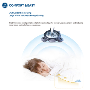 Haier 4.5kw CE CB Salle de bain 3 phases électrique sans réservoir douche instantanée chauffe-eau <span class=keywords><strong>robinet</strong></span> avec chauffages sans réservoir combos - Product Image 3