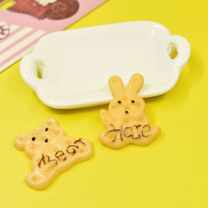 Cabujón de resina plano con diseño de mini galleta, superventas, para manualidades, material para carcasas de teléfono móvil, adornos para casas de muñecas - Product Image 3