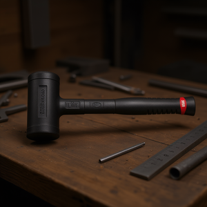 Martillo de goma de 374 g y 16 oz con mango amortiguador para carpintería y metalistería - Product Image 3