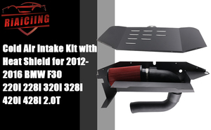 Kit de Sistema de Admisión de Aire Frío de Aluminio 6063 para BMW F30 228i 320i 328i 420i 428i 2.0T N20 2012-2016, Mejora del Motor DR358-RD-BK - Product Image 5