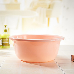 Plastic Washbasin Oval Deepened Basin Green Blue Red Color Household Use - Product Image 4