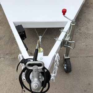 Remolque utilitario y de <span class=keywords><strong>carga</strong></span> listo en el lugar de trabajo aprobado por <span class=keywords><strong>ADR</strong></span> de acero resistente diseño australiano 8X5 TANDEM AXLE TRADESMAN TRAILERS - Product Image 5