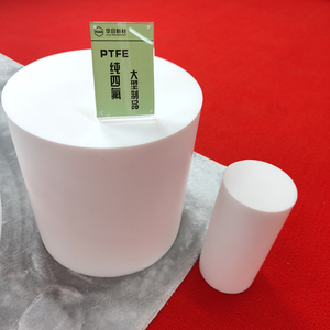 Barres rondes en PTFE vierge <span class=keywords><strong>de</strong></span> diamètres variés, tiges en PTFE pur, matériau isolant - Product Image 1