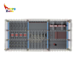 American Standard Ninja Warrior Équipement de parcours d'obstacles intérieur avec treillis en aluminium pour enfants et adultes Adventure Gym - Product Image 4