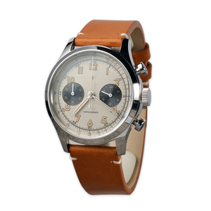 Montre de sport personnalisée de haute qualité pour homme, en acier inoxydable 316l, japon, chronographe, tachymètre, quartz <span class=keywords><strong>vk64</strong></span>, fluorober - Product Image 6