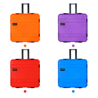 Valise industrielle EVEREST avec mousse découpée sur mesure pour caméras d'inspection de pales d'éoliennes avec insert en mousse