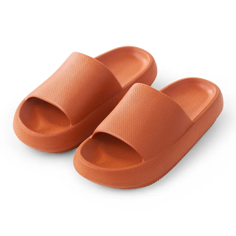 Soft Bottoming Thick Soled Shoes Slippers Men Sandals Household EVA New Styles Summer Female for Women 2023 Cross-border 4CM V2