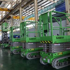 Gunting jalur hidrolik seluler, <span class=keywords><strong>Platform</strong></span> pekerjaan gunting listrik kompak untuk operasi dalam ruangan - Product Image 2