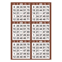 Tarjetas de Bingo Personalizadas con Diseño Gratuito, Tarjetas de Bingo Reutilizables de 75 Bolas con Papel Offset de Cartón, Tamaño y Color Personalizados, Venta al Por Mayor
