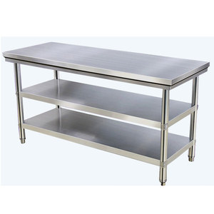โต๊ะ<span class=keywords><strong>ทำงาน</strong></span>ครัวสแตนเลส โต๊ะเตรียมอาหาร โต๊ะ<span class=keywords><strong>ทำงาน</strong></span>เชิงพาณิชย์สำหรับร้านอาหาร - Product Image 3