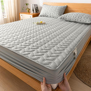 <span class=keywords><strong>Housse</strong></span> de <span class=keywords><strong>matelas</strong></span> imperméable pour lit double, taille king, fabrication directe, housses de <span class=keywords><strong>matelas</strong></span> imperméables gaufrées - Product Image 5