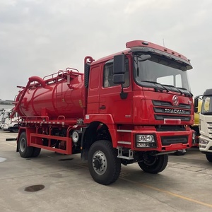 Camión de Succión al Vacío Shacman Diésel de 15000L para Lodos de Alcantarillado y Tanques Sépticos - Product Image 1