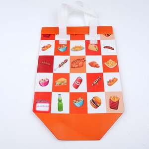 Sacs à emporter jetables OEM ODM, emballage spécial en aluminium pour la restauration commerciale, sacs isothermes personnalisés - Product Image 5