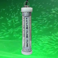 Lampe de pêche gonflable LED verte et bleue, dimmable, IP68, DC 12V 350W 400W, luminosité réglable