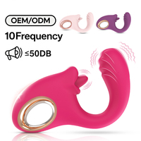 Jouets pour adultes 2 en 1, vibromasseur pour point G féminin, vibromasseur double à 10 fréquences, jouet sexuel pour femmes, service OEM/ODM