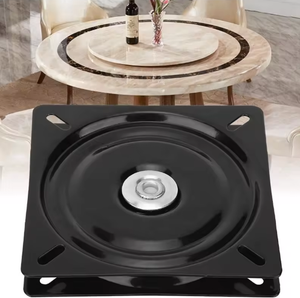 Placa giratoria de 360 ° de alta resistencia, rodamiento cuadrado, diseño para taburetes de comedor, mesas, estanterías - Product Image 5
