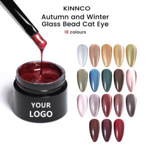 KINNCO 2025 Cat Eye <span class=keywords><strong>Gel</strong></span> HEMA & TPO-vrije UV <span class=keywords><strong>Gel</strong></span> Polish Herfst Impression Designer <span class=keywords><strong>Gel</strong></span> Polish Professionele Hema-vrije 18 Kleuren - Product Image 3