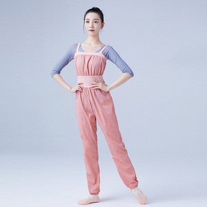 XIANGYU Mono de <span class=keywords><strong>Ballet</strong></span> para Entrenamiento, Pantalones de <span class=keywords><strong>Calentamiento</strong></span>, Camisola para Adultos, Mono para Mujer - Product Image 3