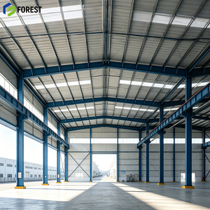 Parque Logístico de Estructura de Acero de Gran Envergadura, Preparado para Paneles Solares, Almacén Modular Mayorista Avanzado, Sostenible y de Precisión - Product Image 1