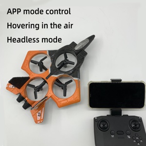 AiJH EPP RC Avion Modèle réduit d'avion avec lumières Caméra Avion RC Juguete Con Cargador Télécommande Fighter Jet Toys - Product Image 2