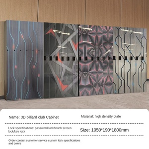 Armoire intelligente personnalisée <span class=keywords><strong>de</strong></span> qualité supérieure à six portes <span class=keywords><strong>pour</strong></span> queues <span class=keywords><strong>de</strong></span> <span class=keywords><strong>billard</strong></span> et accessoires - Product Image 4