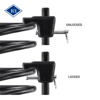 Compresseur de Ressort d'Absorption des Chocs Hydraulique pour Kit d'Outils de Réparation de Voiture, 2 Pièces