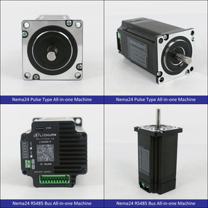 Lichuan xung/RS485 1000ppr dc24 ~ 50v4.5/5/5.8A 3/3.8/4.3N. M 2 giai đoạn nema24 mở vòng lặp/vòng khép kín Tích hợp động cơ bước điều khiển - Product Image 6