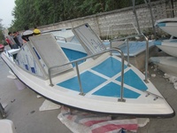 Yacht de sport électrique Meierya M-002 8 personnes 5 mètres en fibre de verre avec vitesse de 40 à 60 km/h pour les sports nautiques