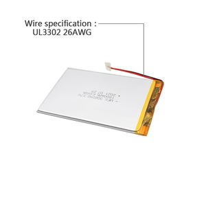 Fabrikada montaj pil UFX 306090 1800mAh 3.7V profesyonel özel hoparlör için Li-ion pil - Product Image 4