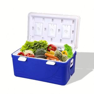 Wholesale 110L Large Capacity Camping <b>Cooler</b> Box Waterproof Heavy Duty <b>Cooler</b> Box for Medical Food <b>Drinks</b> - Product Image 6
