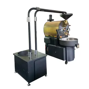 Factory 12kg Bean Coffee Roasting Machine PLC Control Master Coffee Roasters For Industrial Commercial