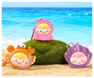 Juego de Juguetes de Animales Luminosos en 3D, Figuras Miniatura de Criaturas Marinas para Niños, Llavero de Metal para Playa, Océano, Coche, Bolso, <span class=keywords><strong>Mochila</strong></span> - Product Image 4