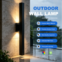 Applique Murale LED Moderne pour Décoration Intérieure/Extérieure, Étanche, Base en Aluminium pour Parc, Paysage, Mur de Fond
