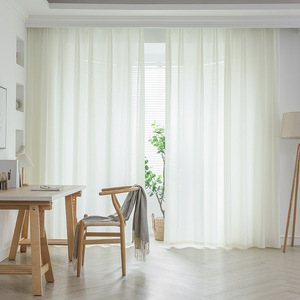 <span class=keywords><strong>Tende</strong></span> in Chiffon tinta unita ad alta trasparenza <span class=keywords><strong>per</strong></span> <span class=keywords><strong>soggiorno</strong></span> camere da letto balconi ODM OEM armadi a tenda pura - Product Image 1