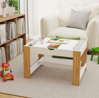 Table polyvalente pour tout-petits Assemblage de blocs de construction pour enfants Table de jeu et de dessin pour enfants
