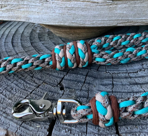 <span class=keywords><strong>Collar</strong></span> y Correa Táctica para Perro de Alta Calidad, Ajustable, con Nudos de Monedas de Colores Mezclados, de Lujo, con Placa para Nombre - Product Image 5