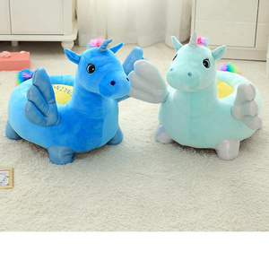 Sofá de peluche con forma de dinosaurio para niños, regalo de cumpleaños, decoración del hogar - Product Image 1