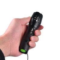 Lampe torche tactique en alliage d'aluminium LED zoomable TMWT XML-T6, étanche IP68, pour les urgences, le camping, la chasse en plein air, le camping