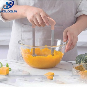 Schiacciapatate Ecologico in Acciaio Inox di Grado Alimentare con Manico Ergonomico in Plastica per Patate Dolci e Zucca - Product Image 5