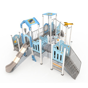Scivolo Educativo per Asilo Nido, Parco Giochi all'Aperto per il Divertimento dei Bambini in Parchi Sportivi e Giardini - Product Image 2