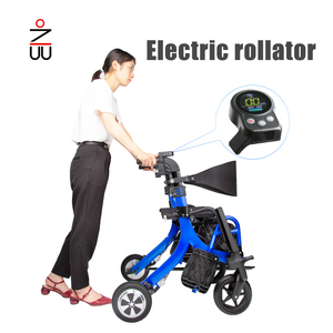 4 Ruedas <span class=keywords><strong>Rollator</strong></span> Walker Eléctrico Aluminio Elektrisch <span class=keywords><strong>China</strong></span> - Product Image 2