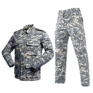 Fabricant chinois d'uniformes tactiques en tissu camouflage ACU en polyester/coton, séchage rapide, en vente - Product Image 1