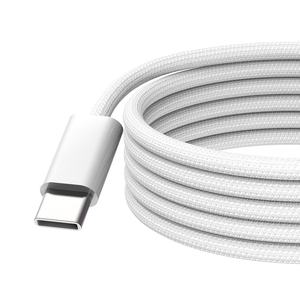 Wholesale 20W 2.4A Fast Charging <strong>USB</strong>-C to C Braid Shielded <strong>Cable</strong> for Phone/Tablet/iOS/Earphone/Camera Data Transfer - Product Image 1
