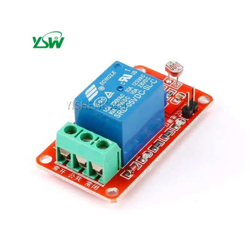 LSR Light Sensitive Sensor Relay Photosensitive Optical Relay Module 5V For Arduino DIY