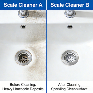 Pasta detergente anticalcare a caldo effetto rapido, dissolve istantaneamente il calcare duro per porte doccia in vetro e rubinetti cromati 280g - Product Image 2