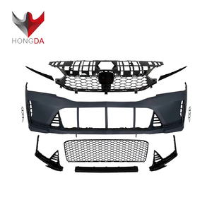 Accessoires de modification de voiture pour <span class=keywords><strong>Honda</strong></span> <span class=keywords><strong>civic</strong></span> GEN 11 2022 Upgrade to <span class=keywords><strong>honda</strong></span> <span class=keywords><strong>Type</strong></span> <span class=keywords><strong>R</strong></span> Bodykit Car Grills Car Spoilers Bumper Lip - Product Image 2