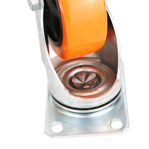 <span class=keywords><strong>Porte</strong></span> en bois Pvc Orange À Usage Moyen Pivotant Roulette Roulette - Product Image 6